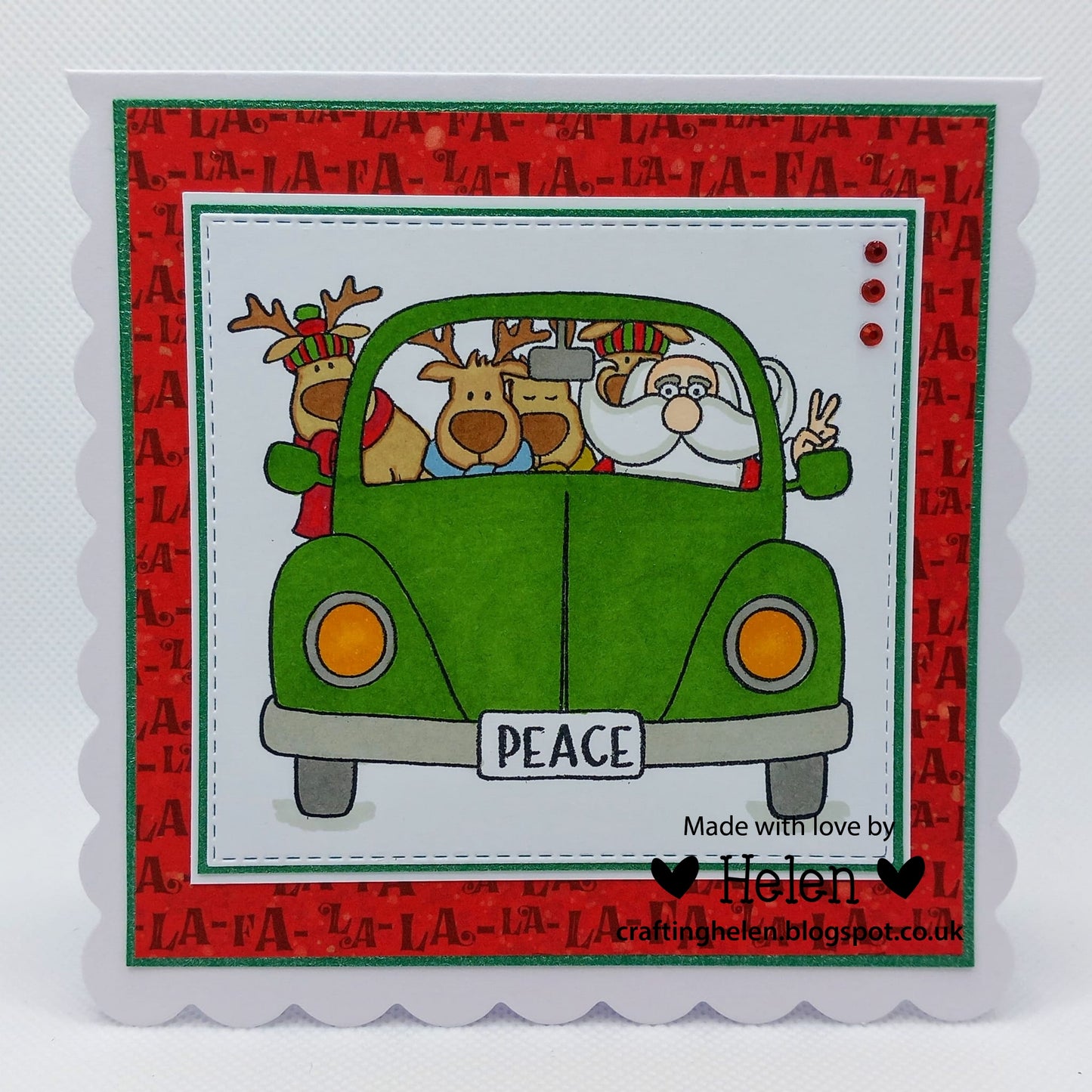 Jane’s Doodles Santa’s Coming To Town