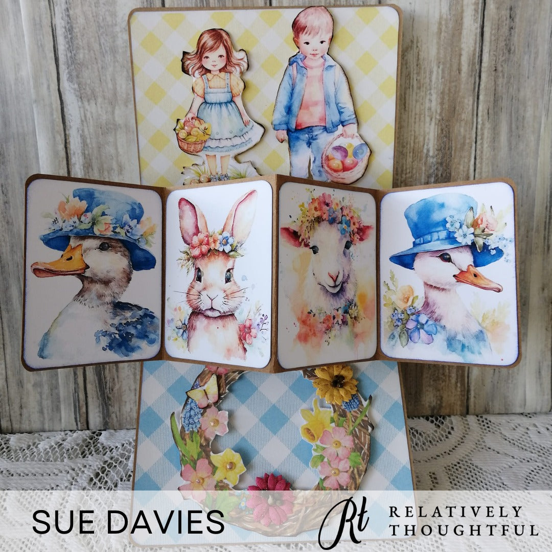 Easter Farm A4 Papecraft Collection
