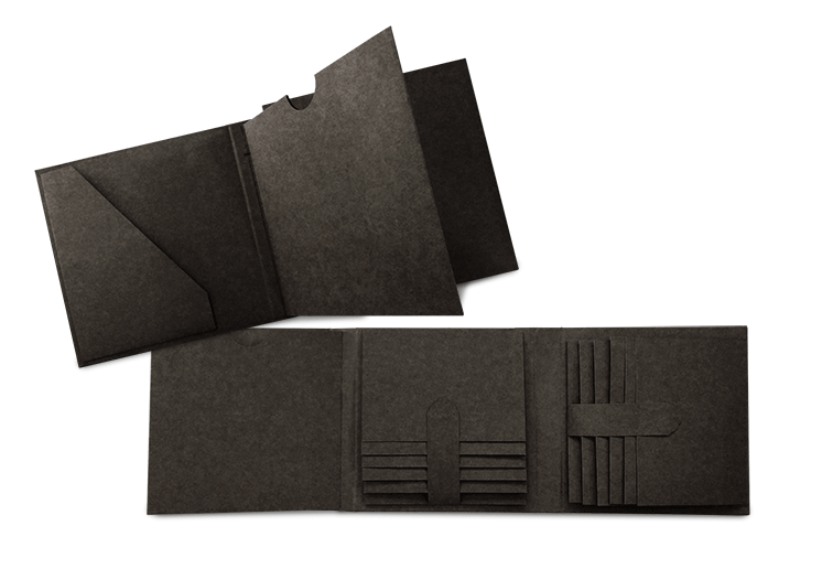 Trifold Waterfall Folio Album – Black