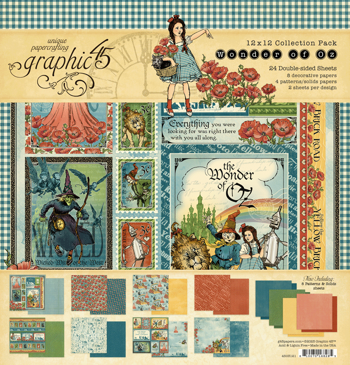 Wonder of Oz 12 x 12 Collection - Graphic 45