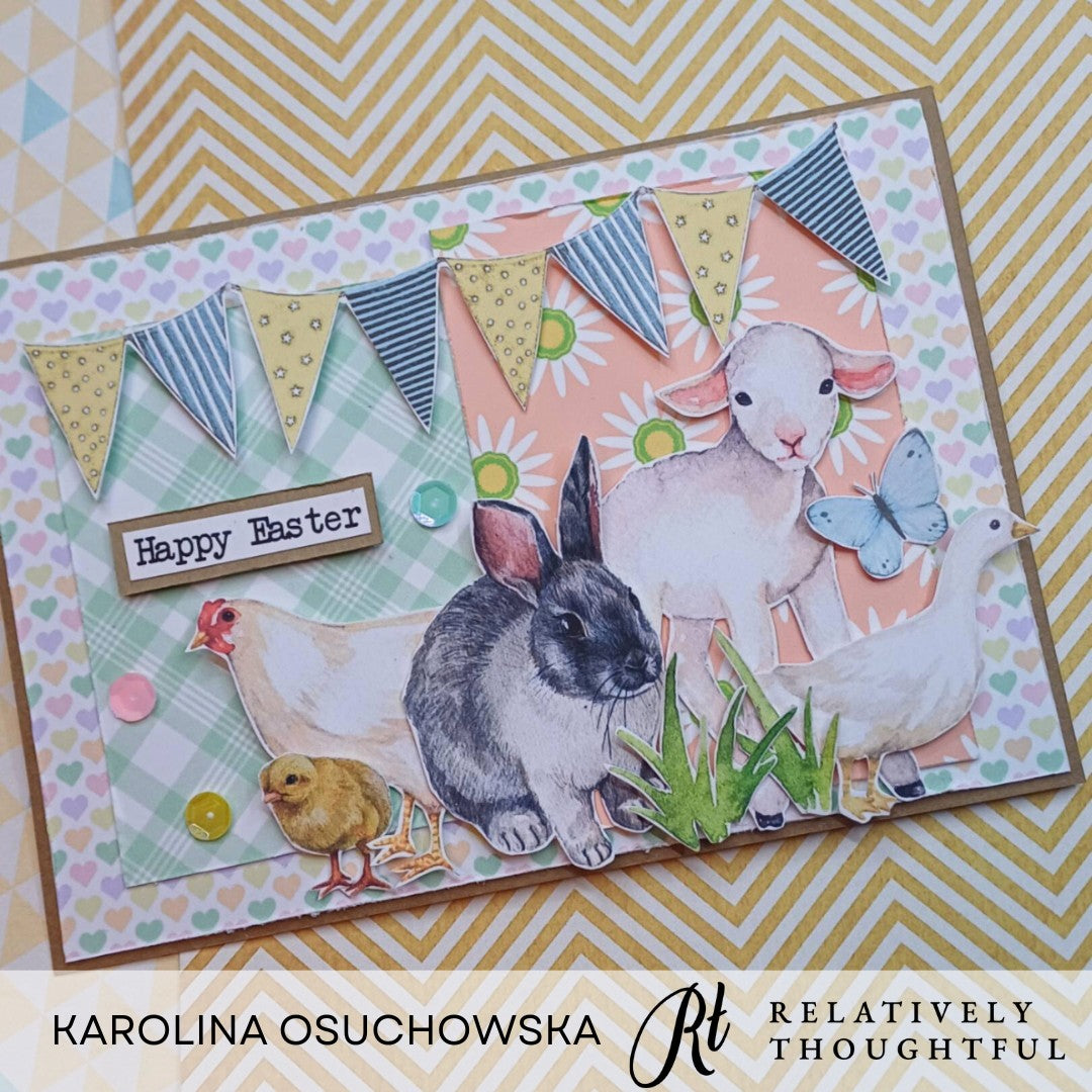 Easter Farm A4 Papecraft Collection