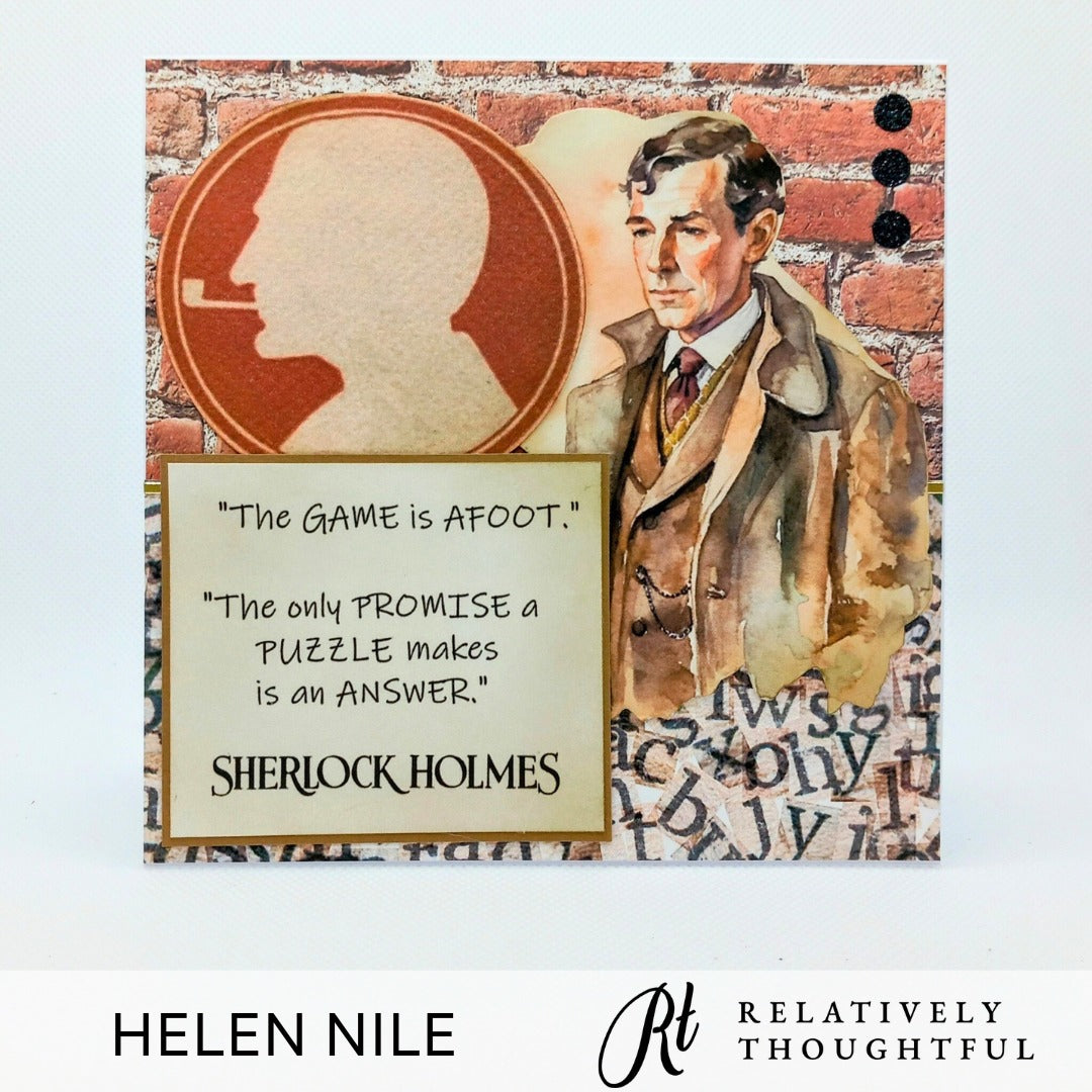 Sherlock Holmes Evidence Pack - A4 Cutting Collection Digital Download