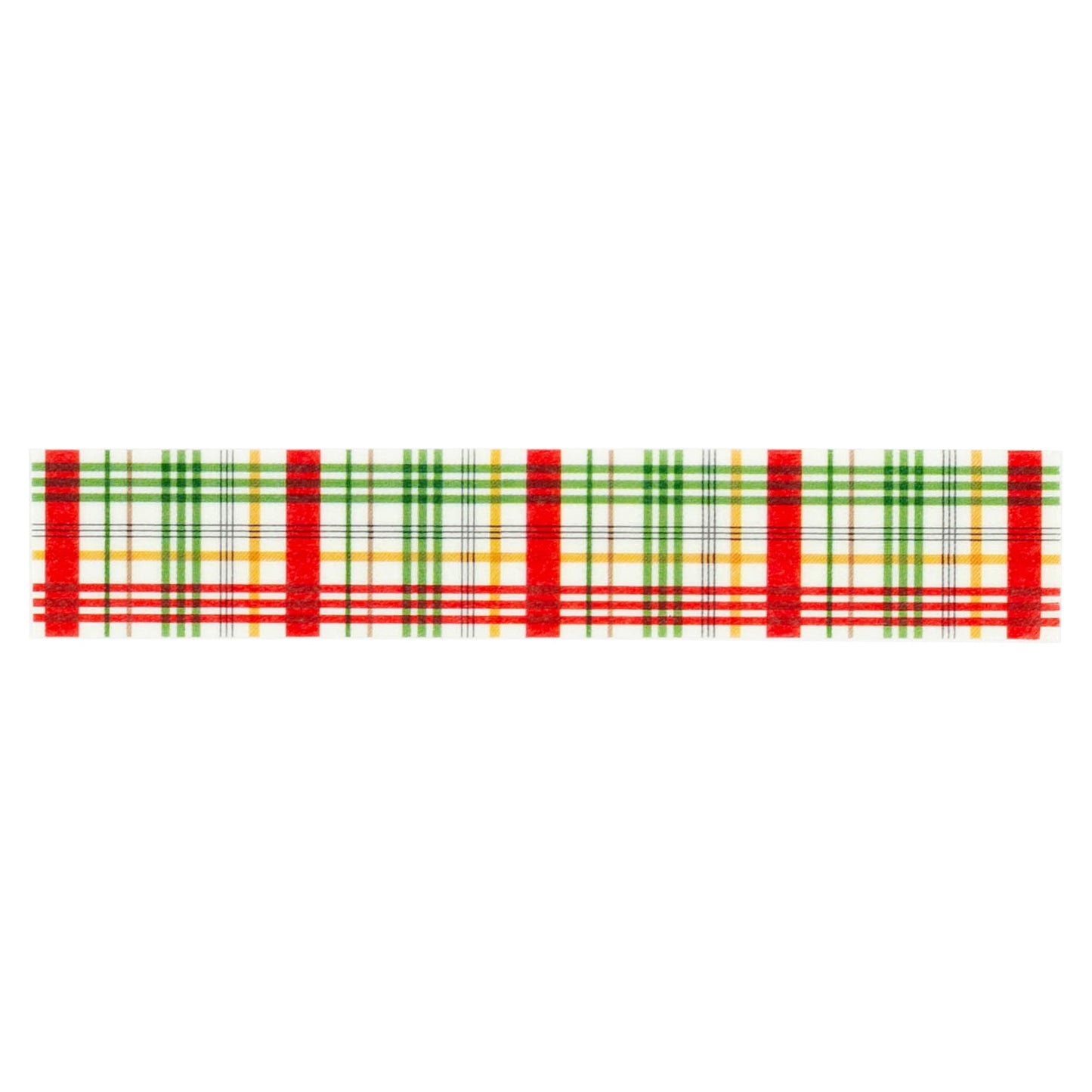 Winnie The Pooh Christmas Washi Tape - PLAID