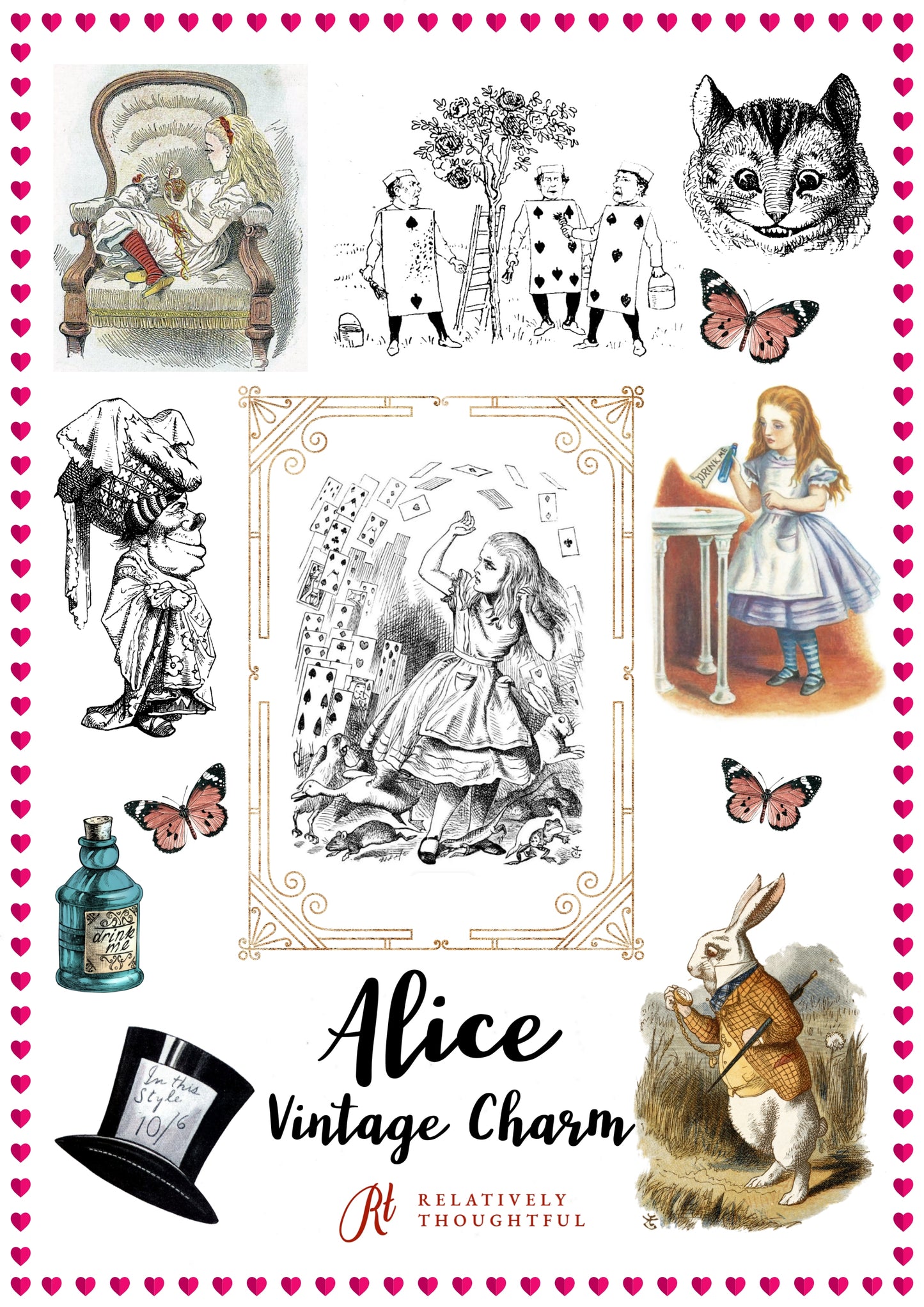 Alice Vintage Charms - Digital Download