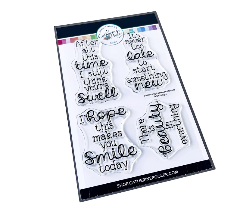 Stacked Inspirations Sentiments Stamp Set