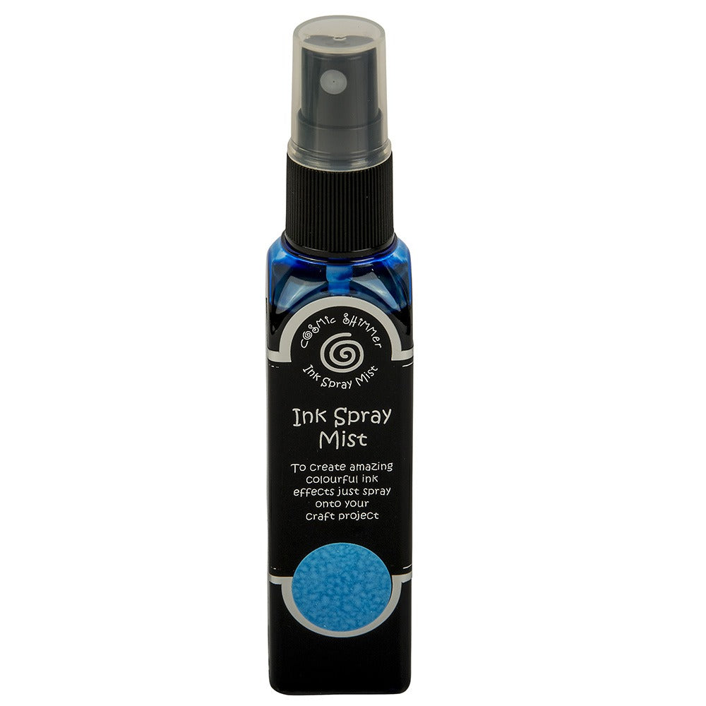Cosmic Shimmer Ink Spray Mist Riviera Blue 50ml