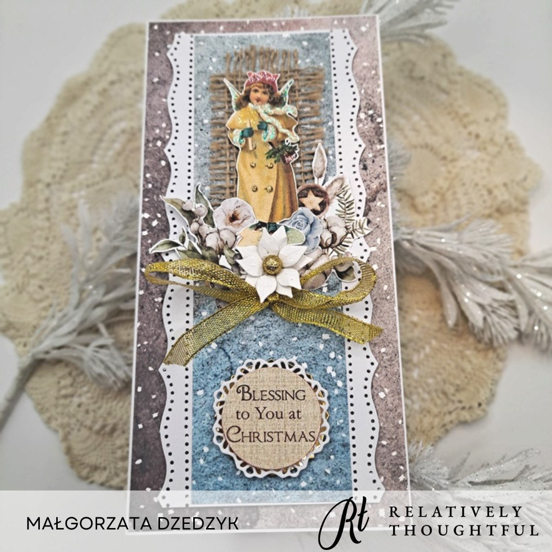 Christmas Vintage Postcards - Papercraft Collection