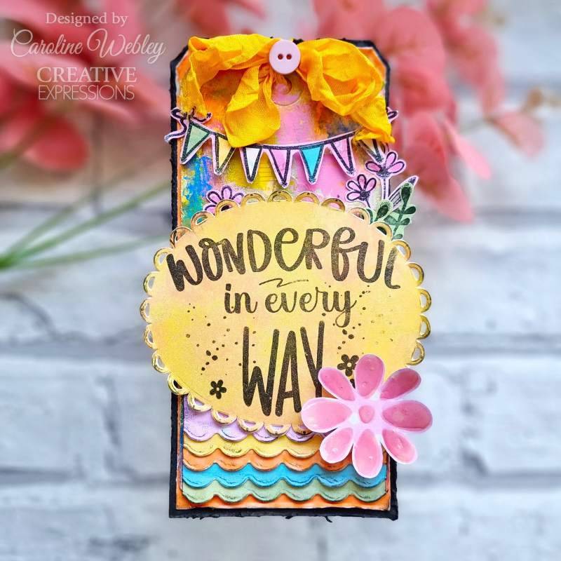 Designer Boutique Wonderful 4 in x 6 in Stamp Set