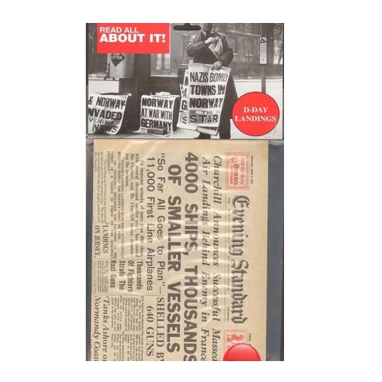 D-Day Landings Newspaper