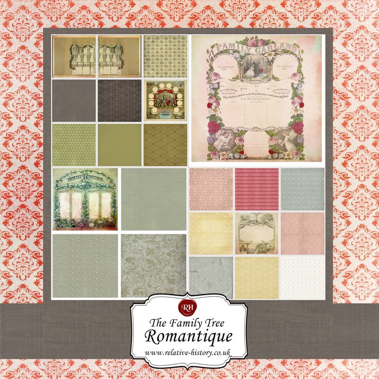 Family Tree Romantique Digital Download