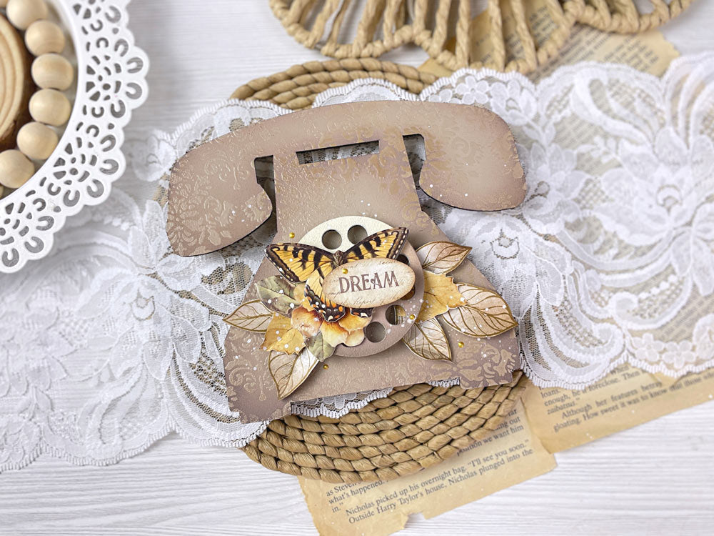 Crafty shapes: Golden Harmony Telephone