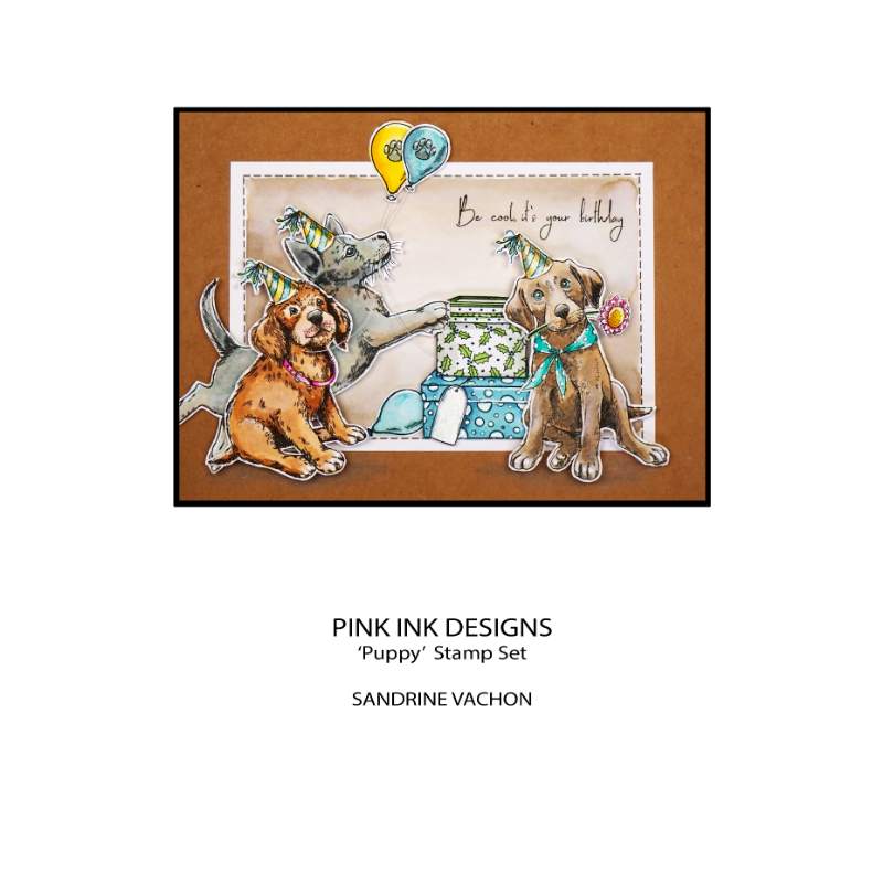 Puppy Creative Stamp