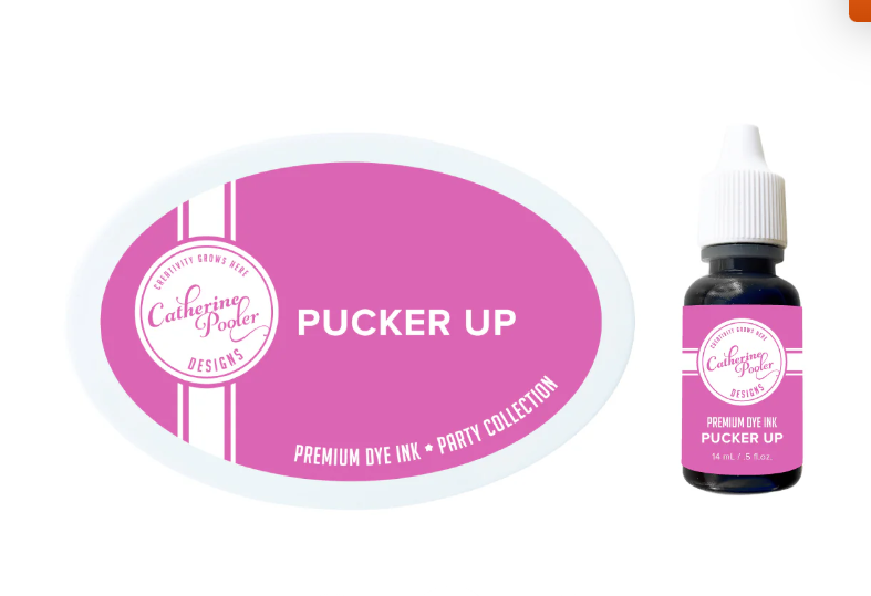 Pucker Up Ink Pad & Refill - Party Collection