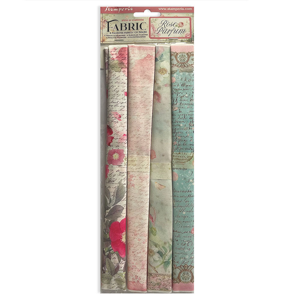 Rose Parfum Craft Fabric Pack of four
