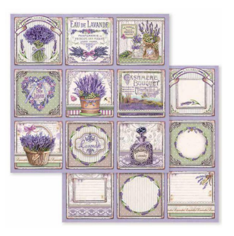 Provence Cards 12 x 12 Scrap
