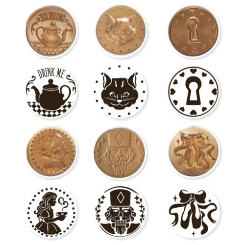 Stamperia Wax and Seals Seals Set - Alice in Christmas