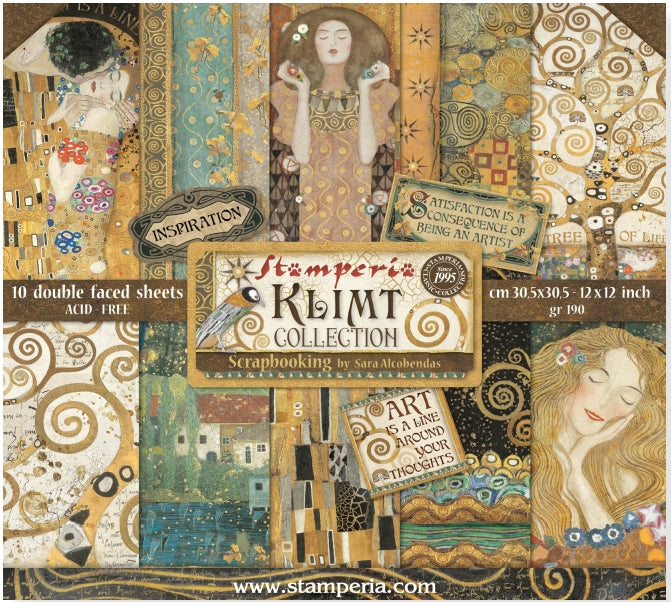 Klimt Scrapbook Pad