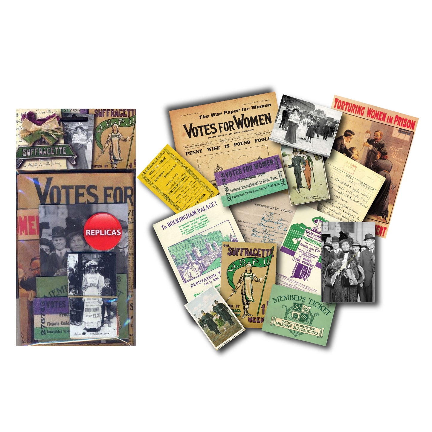 Votes 4 Women Papercraft Collection