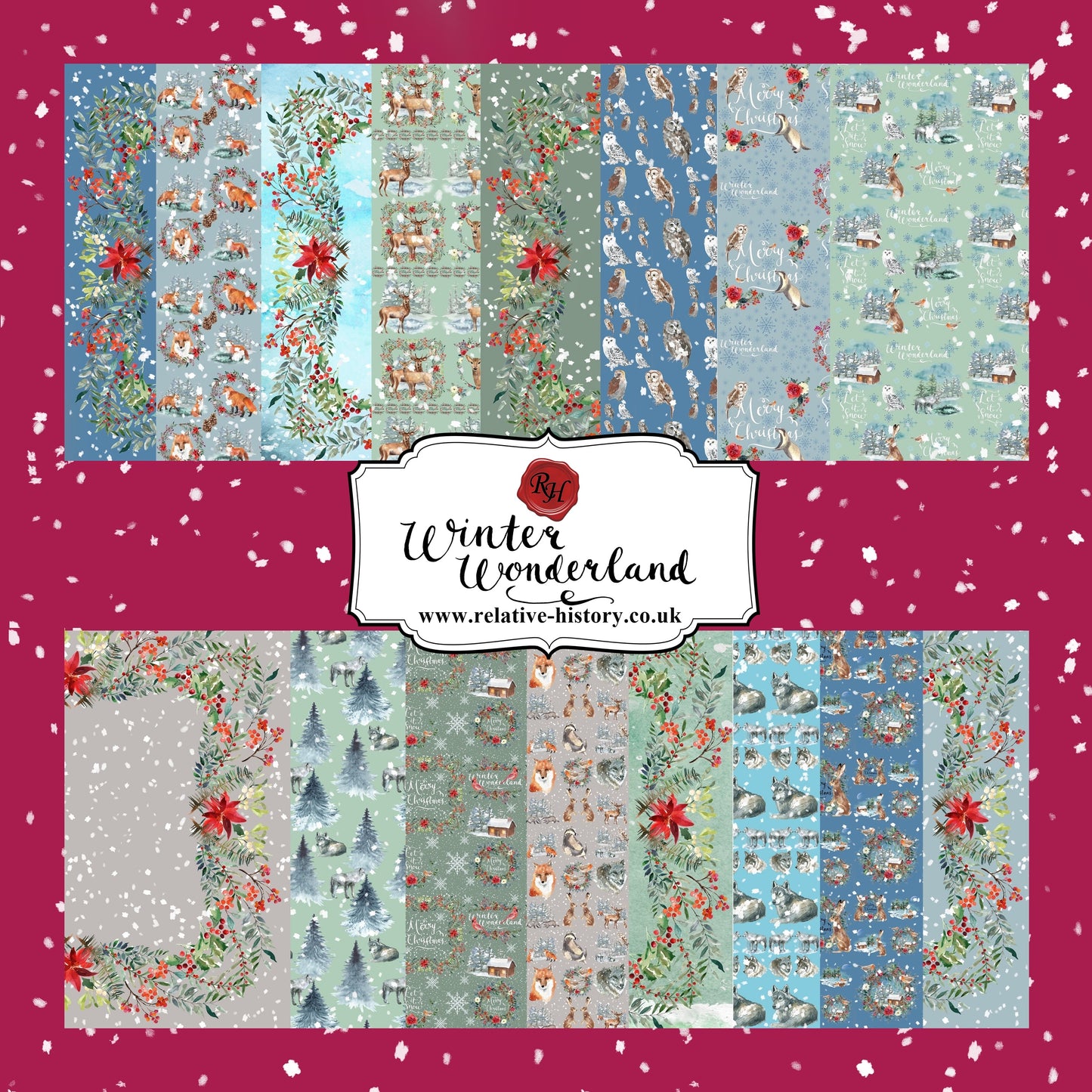 Winter Wonderland Papercraft Collection