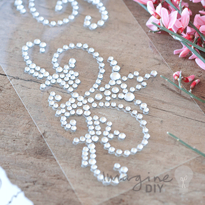 Coronet Crystal - Self Adhesive Stickers