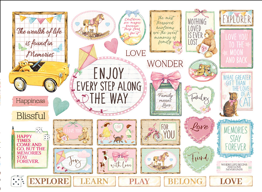 Day Dream - Clear Die cuts