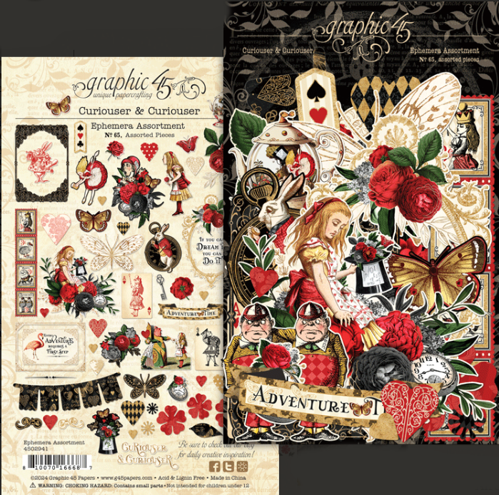 Curiouser & Curiouser Ephermera Set