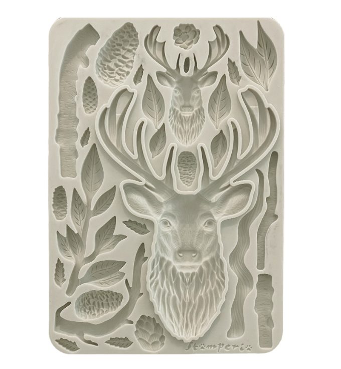 Silicon mould A5 - The Owl's House deer