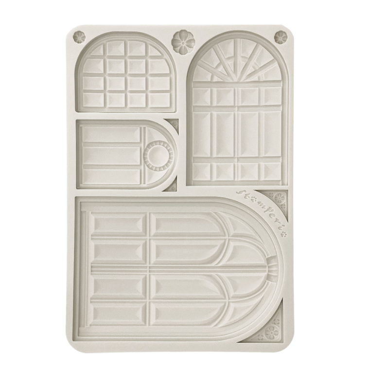 Silicon mould A5 - Masquerade windows