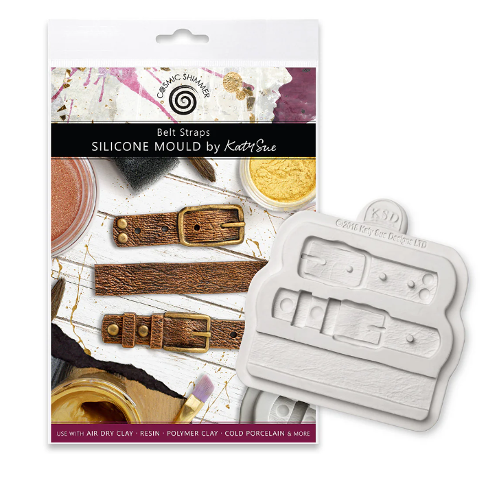 Cosmic Shimmer Belt Straps Silicone Mould
