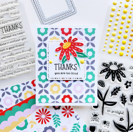 Wild Flowers Stamp & Die Bundle
