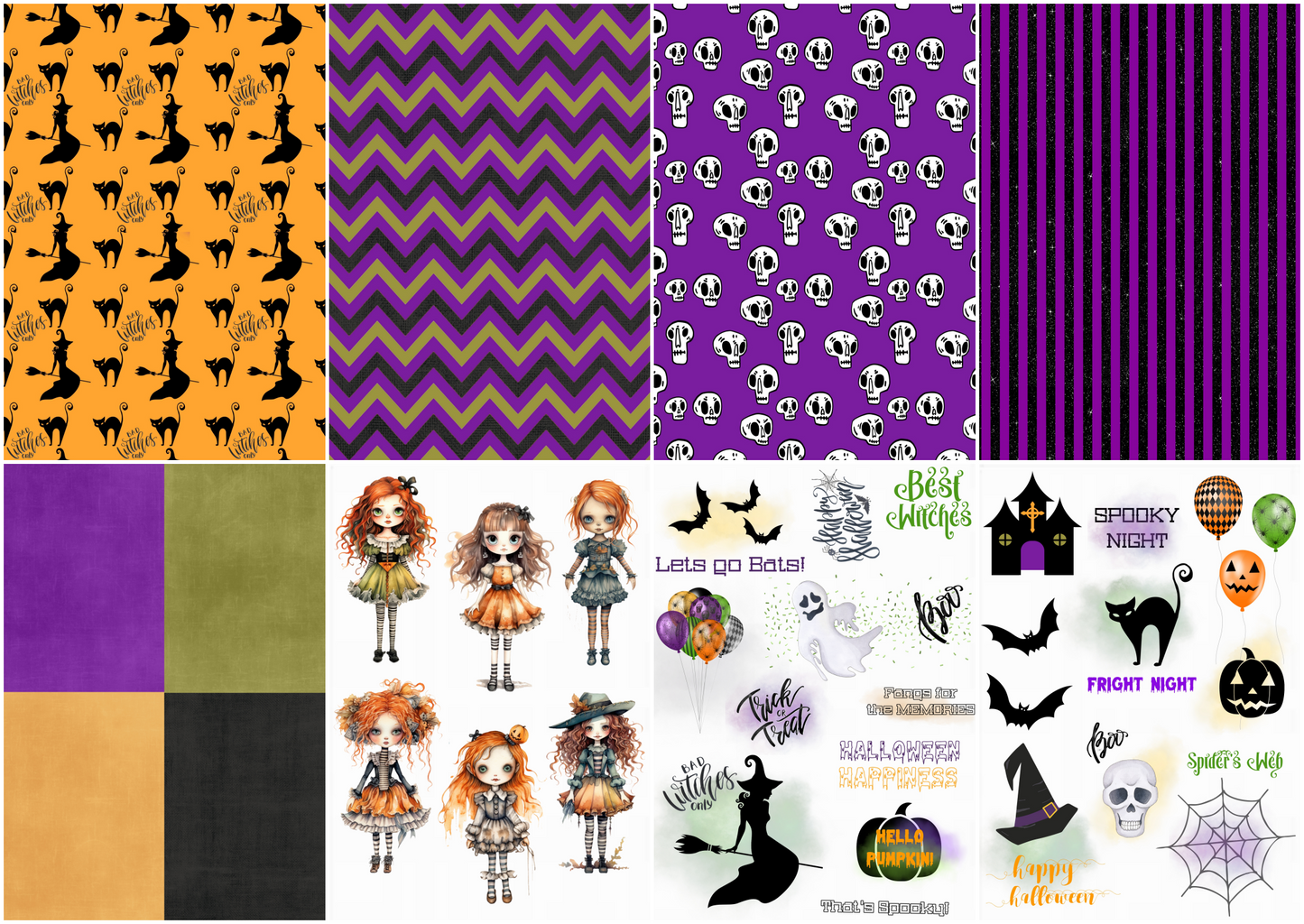 Halloween Happiness Digital Downloads
