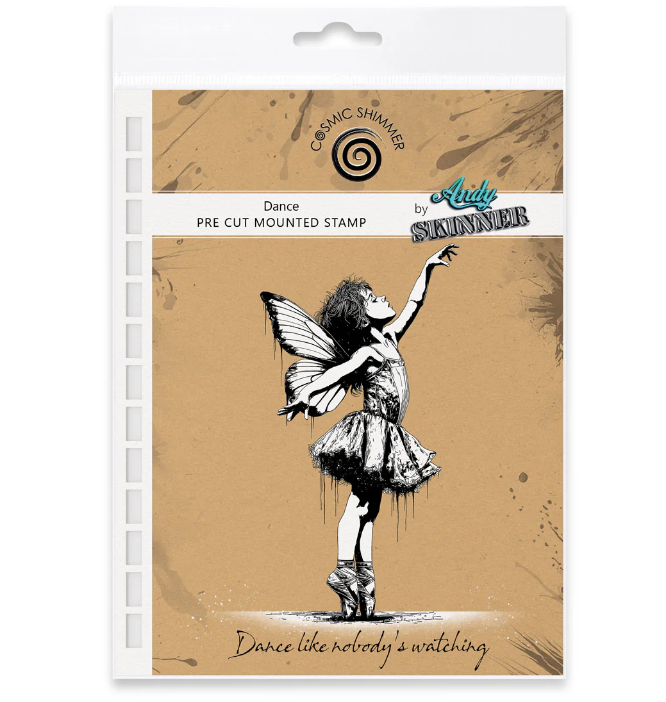 Dance Pre Cut Rubber Stamp Set by Andy Skinner
