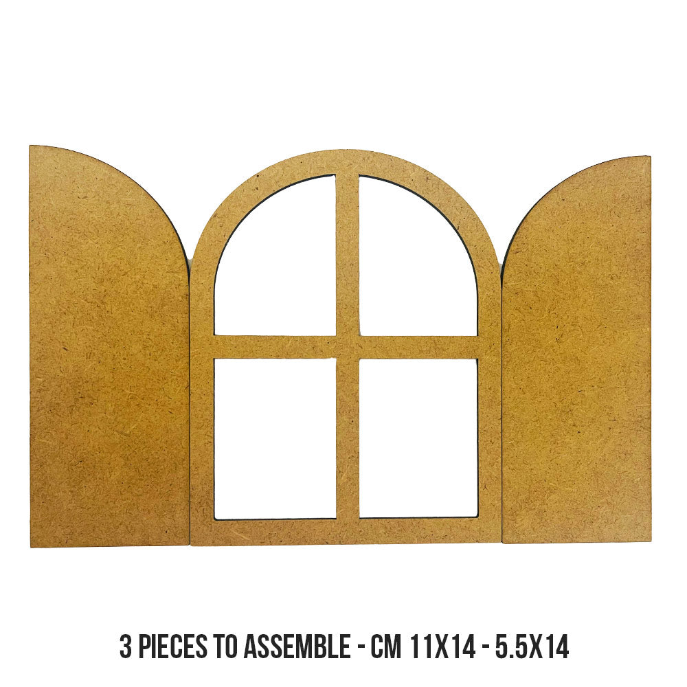 Crafty shapes: Golden Harmony Window