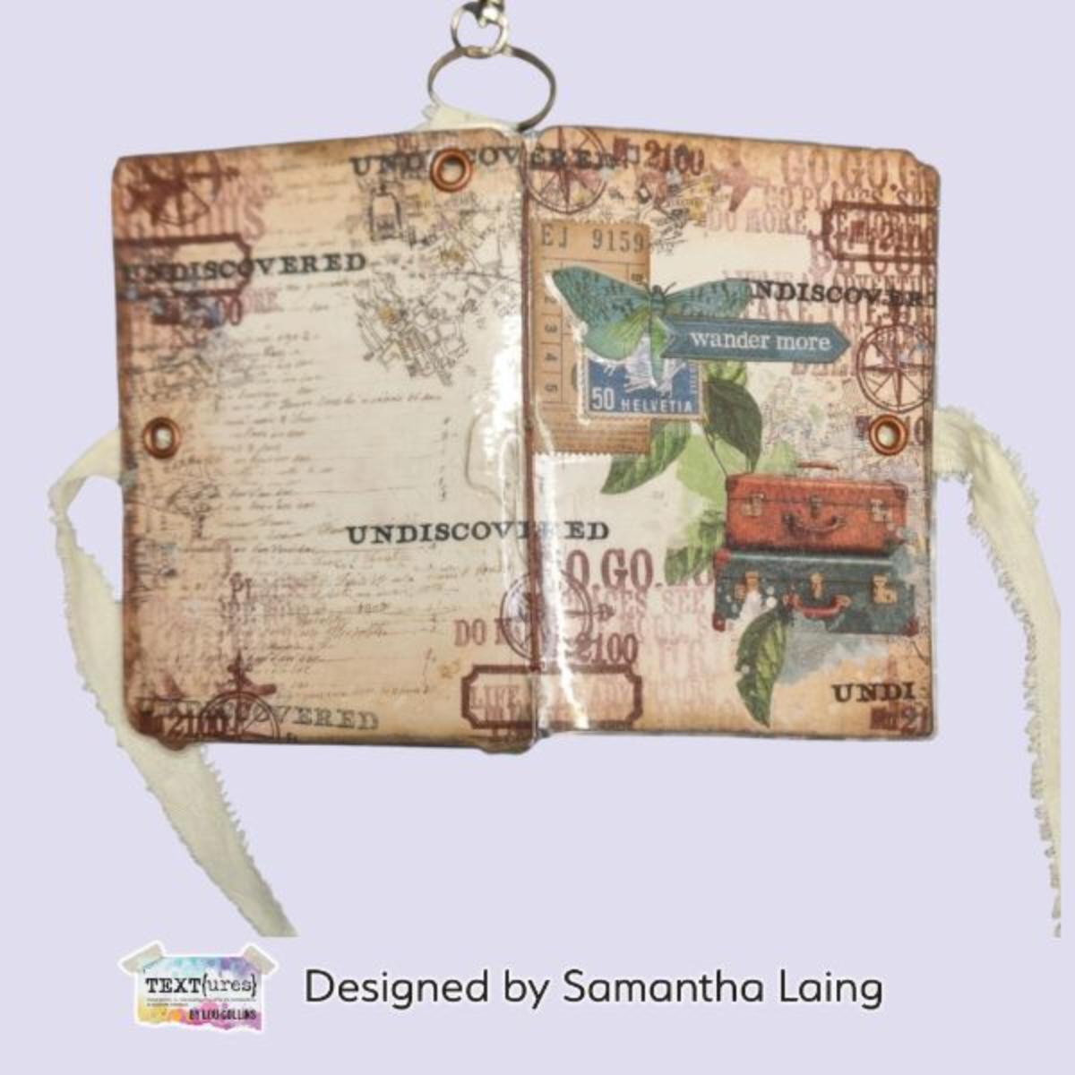 Arden Creative Studio Been There 6in x 8in Rub-On Transfer Set