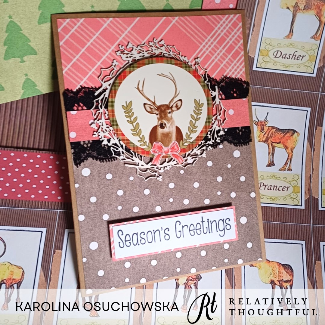 Reindeer Christmas Digital Download