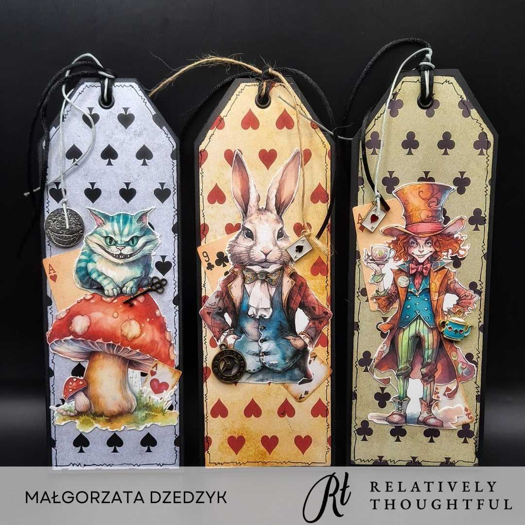 Alice Vintage Charms - Papercraft Collection