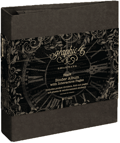 Binder Album with Interactive Pages – Black