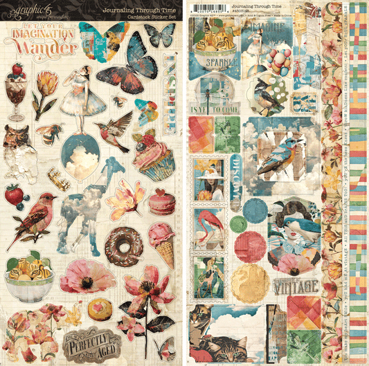 Journaling Through Time Sticker Set