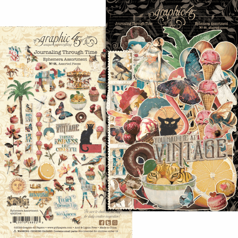 Journaling Through Time Ephemera Set