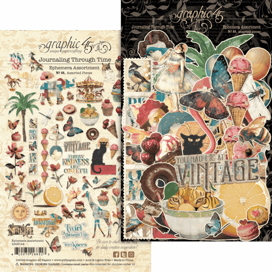 Journaling Through Time Ephemera Set