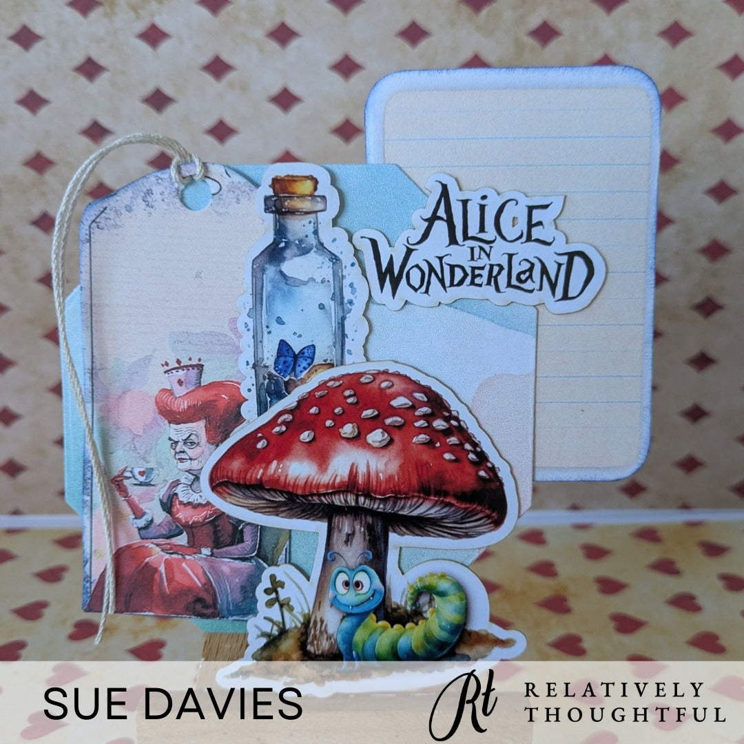 Alice's Tea Party - A4 Cutting Pages