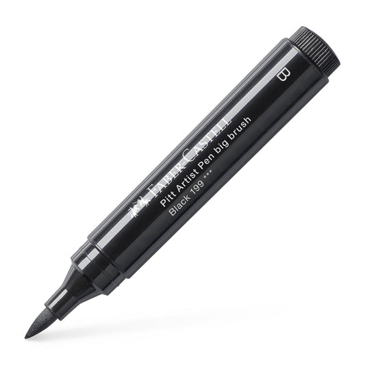 Faber-Castell PITT Artist Pen Big Brush Tip, Black,  Marker