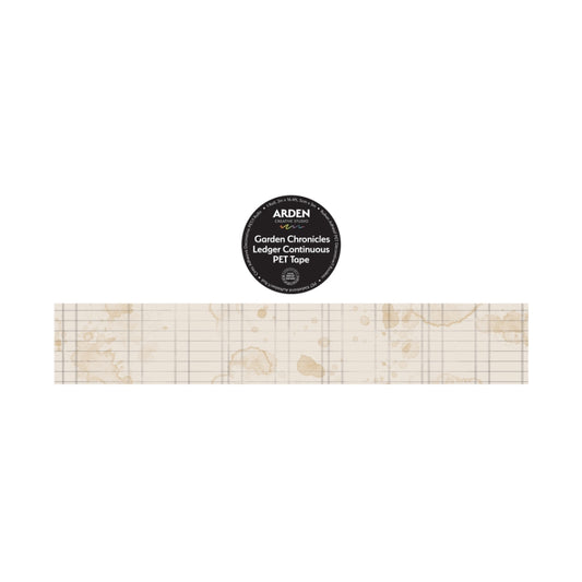 Arden Creative Studio Garden Chronicles Ledger Continuous PET Tape