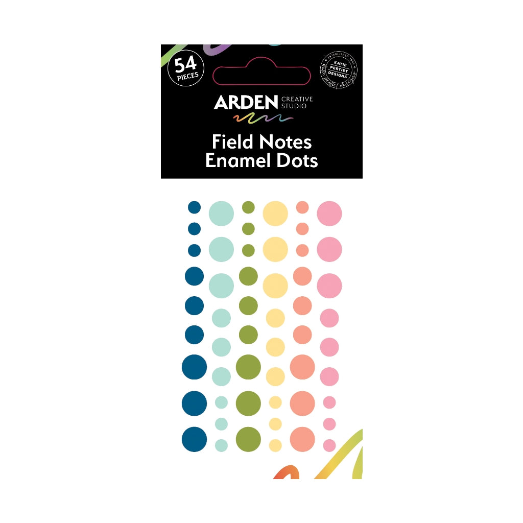 Arden Creative Studio Field Notes Enamel Dots