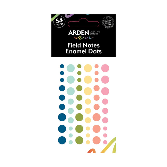 Arden Creative Studio Field Notes Enamel Dots
