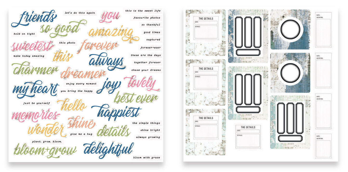 Arden Creative Studio Field Notes Page Makers Ephemera Pack