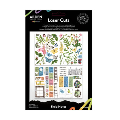 Arden Creative Studio Field Notes Laser Cuts