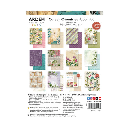 Arden Creative Studio Garden Chronicles 6in x 8in Paper Pad