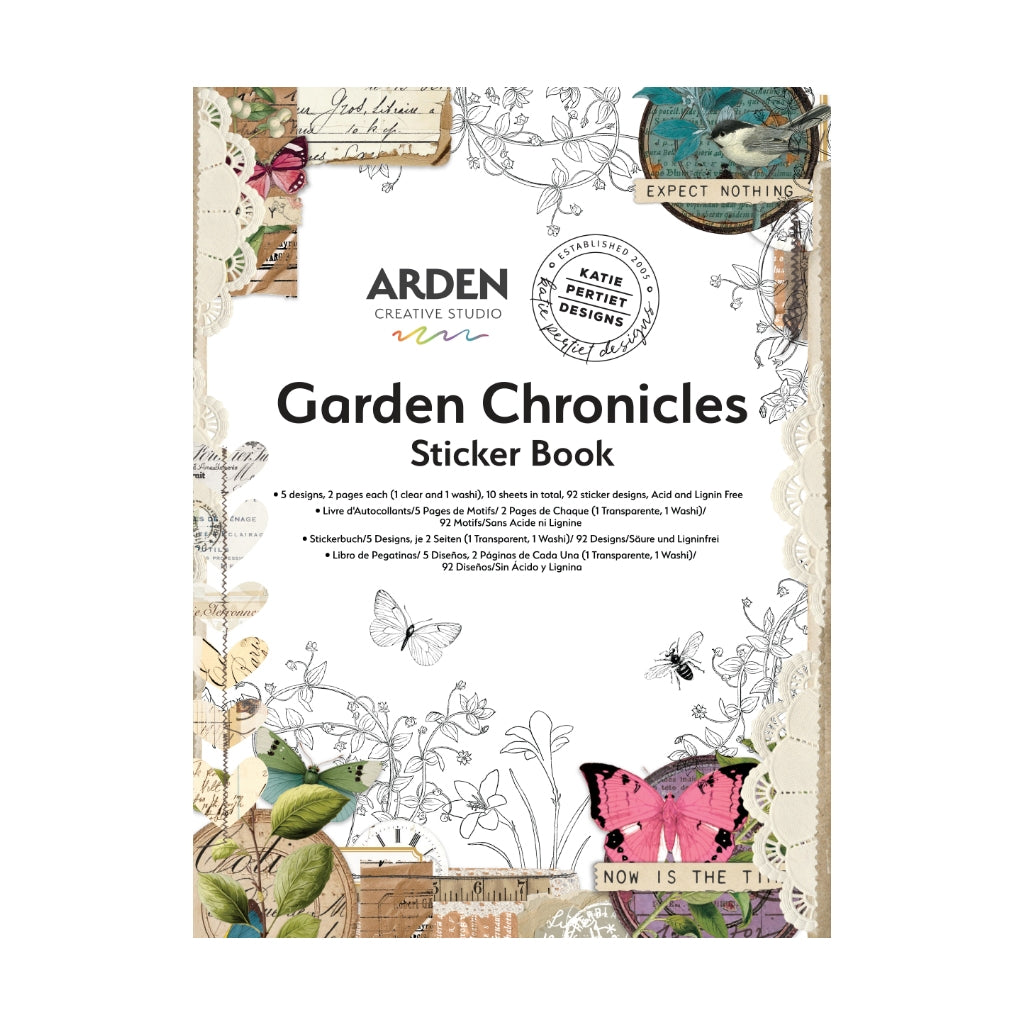 Arden Creative Studio Garden Chronicles Sticker Book