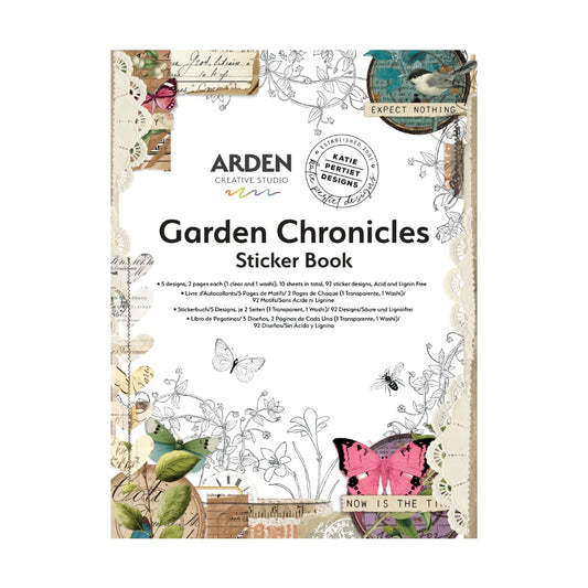 Arden Creative Studio Garden Chronicles Sticker Book